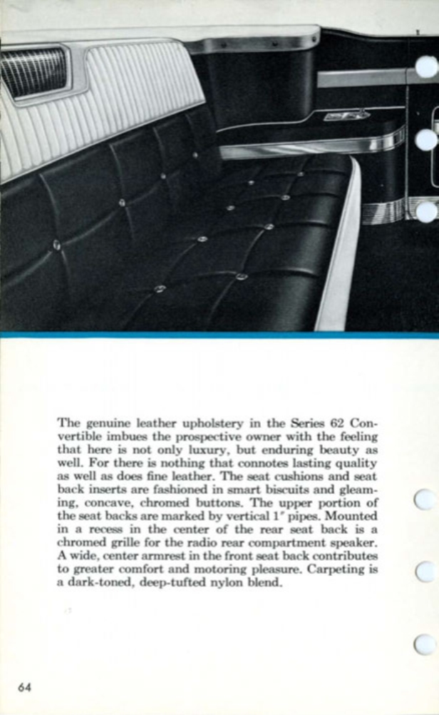 1957 Cadillac Salesmans Data Book Page 18